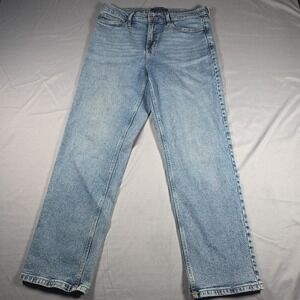 Calvin Klein Women's High Rise Jeans, Light Blue, Size 10 new without tags